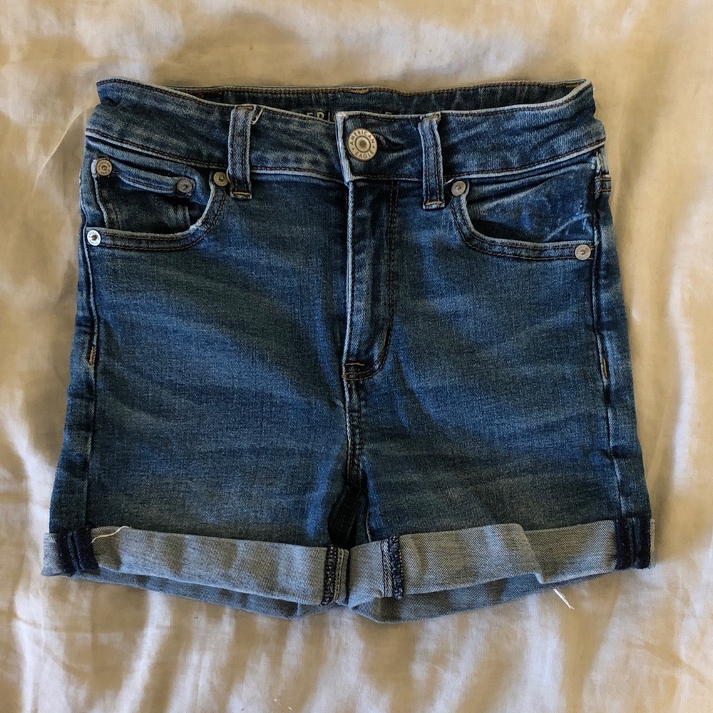 AE jeans shorts size 0 EUC